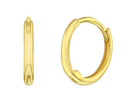 14k Children s 7mm Tiny Hoop Earrings Online