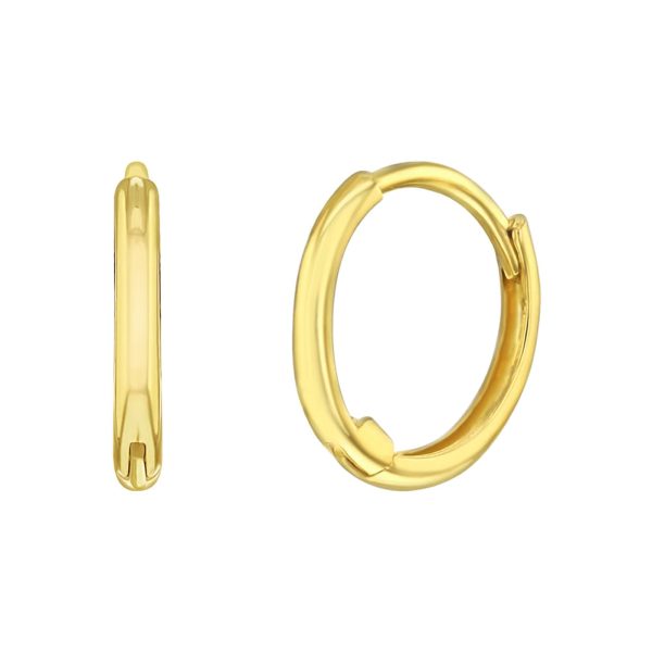 14k Children s 7mm Tiny Hoop Earrings Online