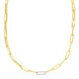 14K .32ct Diamond Paperclip Bracelet on Sale