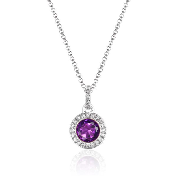 Diamond Birthstone Necklace 14k Supply