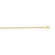 14K Gold 2.5mm Diamond Cut Royal Rope Chain Online Hot Sale