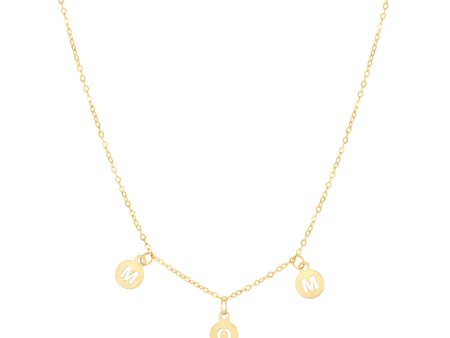 14K   Mom   Necklace For Sale