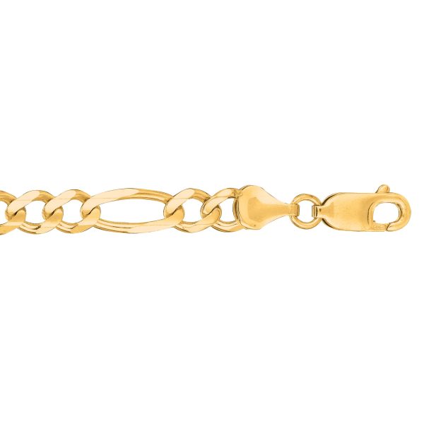 14K Gold 6mm Figaro Chain Online now