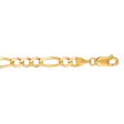 14K Gold 4.5mm Figaro Chain Hot on Sale