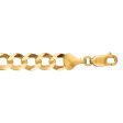 14K Gold 20   8.2mm Comfort Curb Chain For Cheap