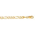 14K Gold 20   3.8mm Figaro Chain For Sale