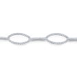 Diamond Fashion Bracelet in 14k White Gold on Sale