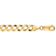 14K Gold 7mm Comfort Curb Chain Supply