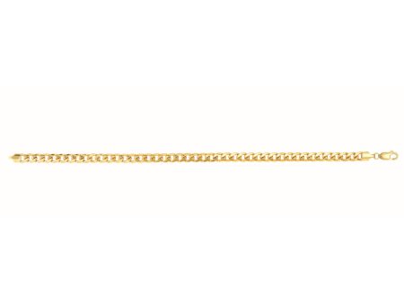 14K Gold 4.5mm Semi-Solid Miami Cuban For Cheap