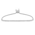 1.50 cttw Diamond Bolo Tennis Bracelet in 14k Online now