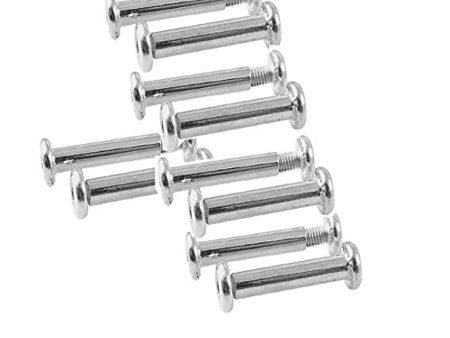 Aketek Inline Skate Wheel 15 64  Shaft Hex Socket Screw (10XSilver) For Cheap