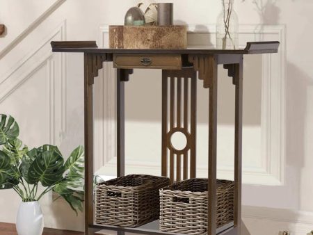 Juan Solid Wood Console Table For Discount