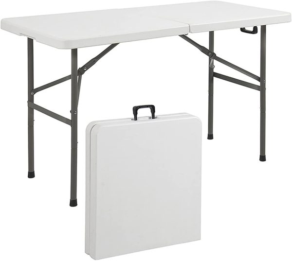 Spexlb, 4FT Folding Table, Black Supply