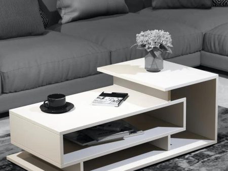 Coffee Table In Frosty White Colour Online Hot Sale