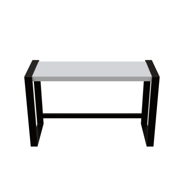 Fabio Study Table in White Color Cheap