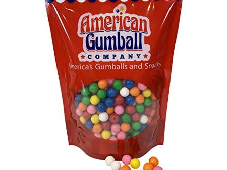 American Gumball Company Assorted Refill Gumballs 2 Pound Bag - .62 inch Small Gumballs for Gumball Machine Online now