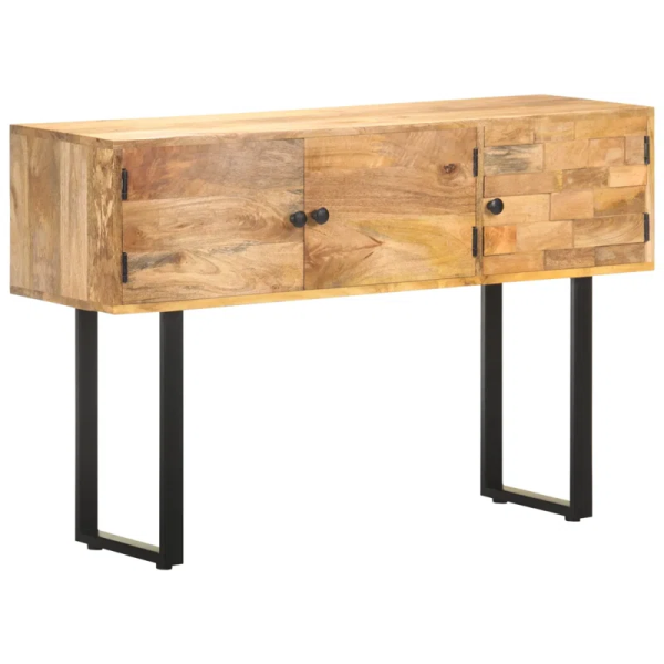 Kaito Solid Wood Top Console Table For Sale