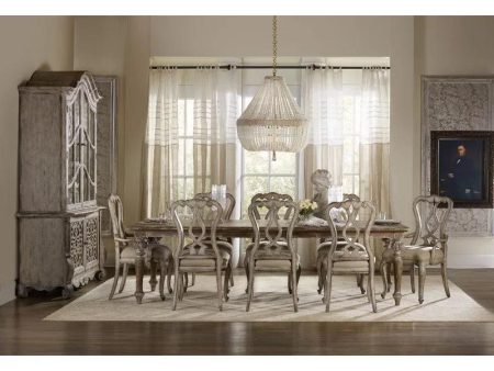 9 - Piece Solid Wood Dining Set Online Sale