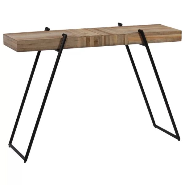 Urso Solid Wood Top Console Table For Sale