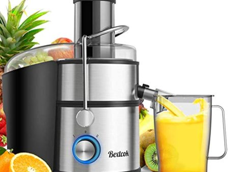 Bextcok Juice Extractor,  Centrifugal Juicer Machines Ultra Fast Extract Various Fruit and Vegetable Electric Juice Extractor with 3   Large Feed Chute BPA Free Easy Clean for Orange Celery Carrot on Sale