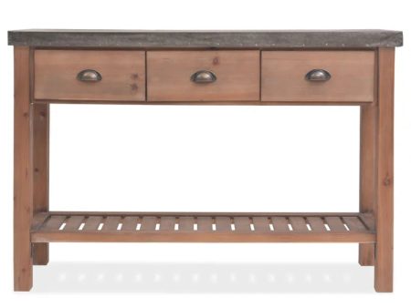 Yulia  Solid Wood Console Table Online Hot Sale