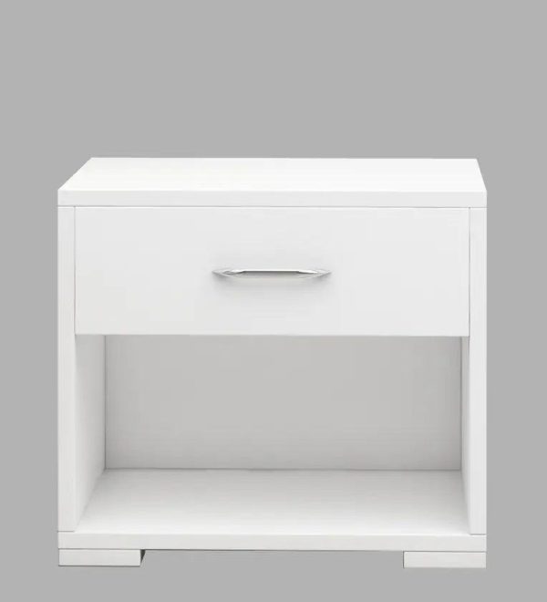 Bedside Table in Mist White Colour Sale