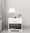 Bedside Table in Mist White Colour Sale