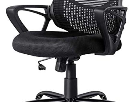 SMUG Office Chair, Ergonomic Desk Chair Mesh Computer Chair Executive Rolling Swivel Height Adjustable Task Chair with Lumbar Support Armrest Mid Back Online now