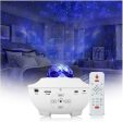 SINGOWOT Star Projector，Starry Night Light Projector for Bedroom，Sky Galaxy Projector Ocean Wave Projector Light with Remote Control & Bluetooth Music Speaker, As Gifts for Birthday Party Bedroom…… on Sale