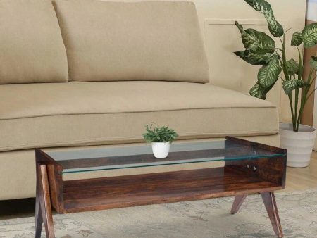 Coffee Table in Brown Colour Supply