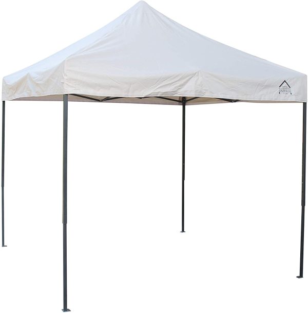 UHINOOS  2.5 x 2.5m Heavy Duty, Fully Waterproof Pop up Gazebo (Beige) Online Sale