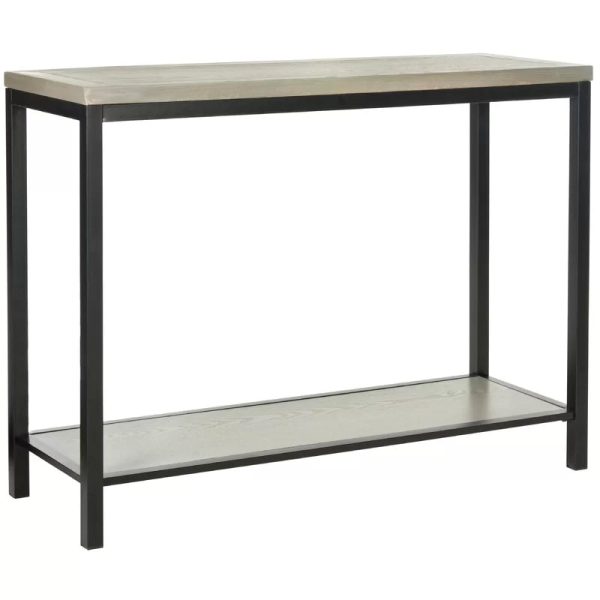 Aidan  Solid Wood Top Console Table Online now