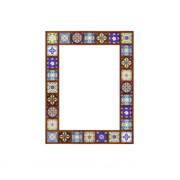 Boho Mirror With Sheesham Wood Frame Online Hot Sale