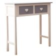 Amalia Solid Wood Console Table Online Hot Sale