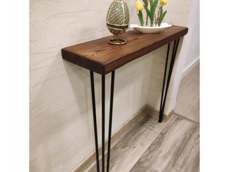 Elias  Solid Wood Console Table For Discount