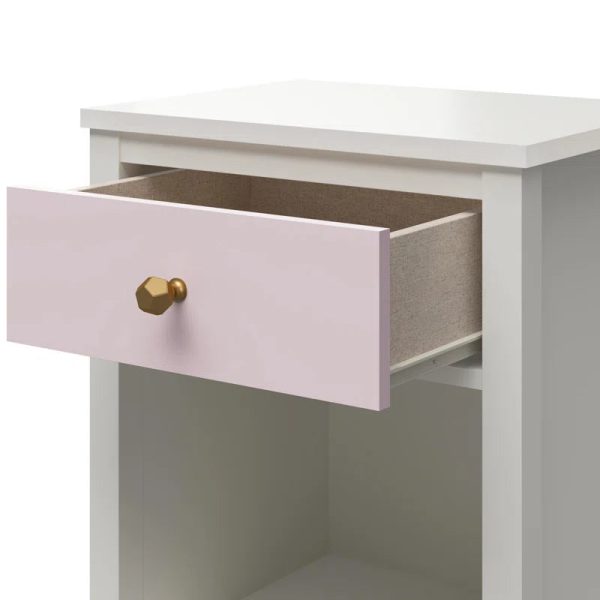 Afreyea  Manufactured Wood + Solid Wood Bedside Table Fashion