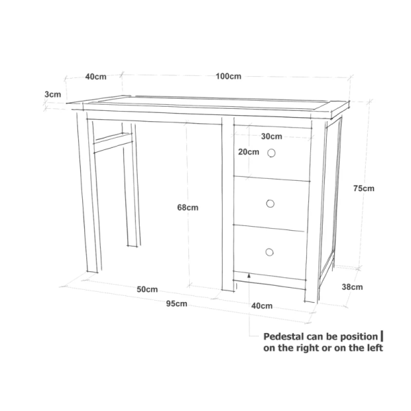 Aada Dressing Table For Cheap