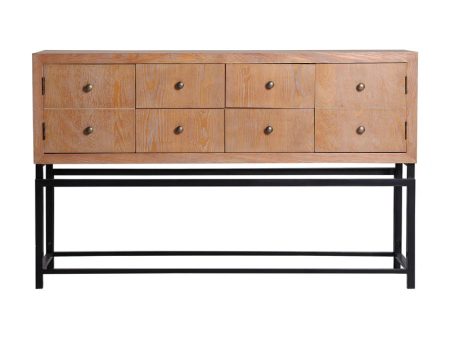 Sota  Solid Wood Top Console Table Fashion