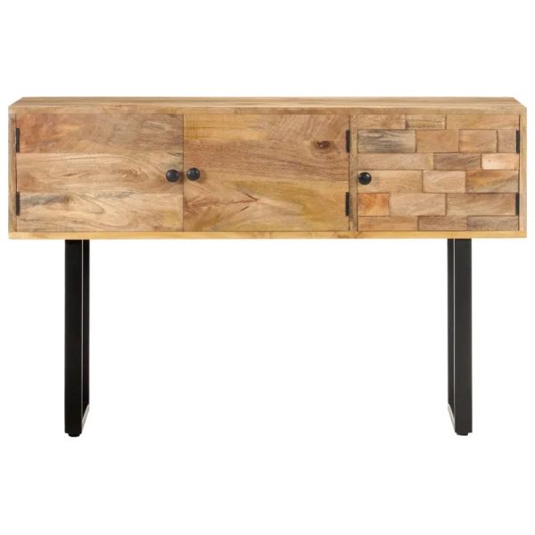 Kaito Solid Wood Top Console Table For Sale