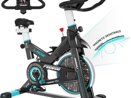 Pooboo Magnetic Indoor Cycling Bike, Belt Drive Indoor Exercise Bike,Stationary Bike LCD Display for Home Cardio Workout Bike Training Online Sale