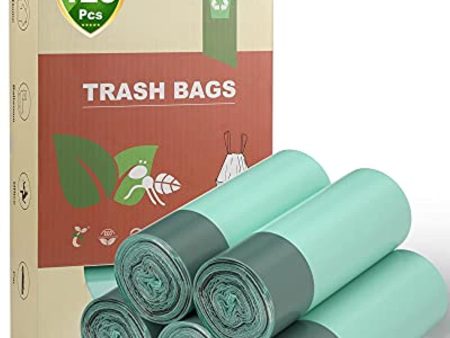 AYOTEE Small Trash Bags,2.6 Gallon Strong Drawstring Mini Trash Bags(125 Counts), Small Garbage Bags for Bathroom Can， Bedroom,Office,Kitchen,Code R fit 10 Liter, 2,2.5,3 Gal Hot on Sale