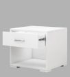 Bedside Table in Mist White Colour Sale