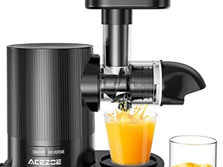 Acezoe Juicer Machines,  Slow Masticating Juicer Extractor 95% Juice Yield & Pure Juice, Easy to Clean, Quiet Motor, Cold Press Juicer with Brush, 25 Recipes, Slow Juicer Machines for Vegetable and Fruit For Discount