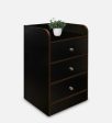 Bedside Table In Wenge Brown Colour Discount