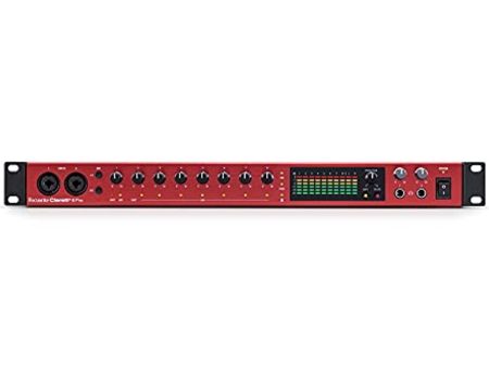 Focusrite Clarett+ 8Pre 18-in   20-Out USB Audio Interface For Sale