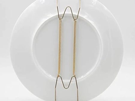 Aketek 10 Pcs 7.5 -9.8  Practical Houseware Platter Invisible Plate Hanger Online Hot Sale