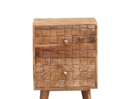 Snowdrop Solid Wood Bedside Table Online now