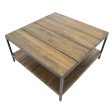 Azrael 80cm Solid Wood Top Console Table Sale