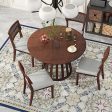 5 Piece Dining Set Round Dining Table Set Small Kitchen Table Set Hot on Sale