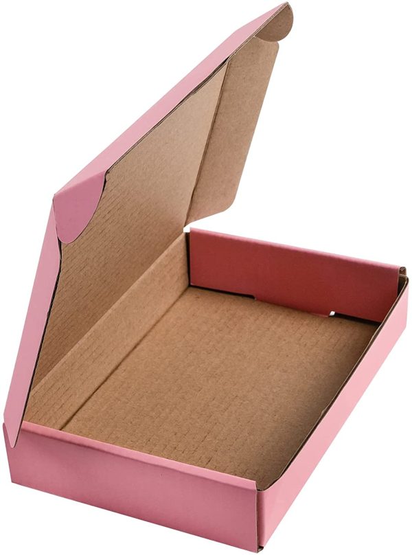 BOX USA Recyclable Corrugated Box Small Box Mailers - 6  x 4  x 1  - Cardboard Box Perfect for Shipping Small Mobile Phone Case - 50 Pack - Kraft Sale